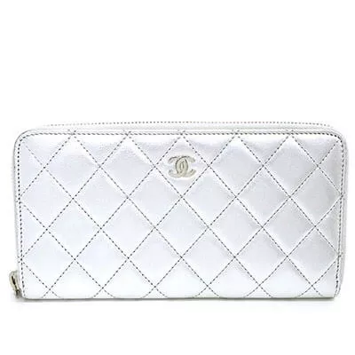 chanel matelasse long wallet