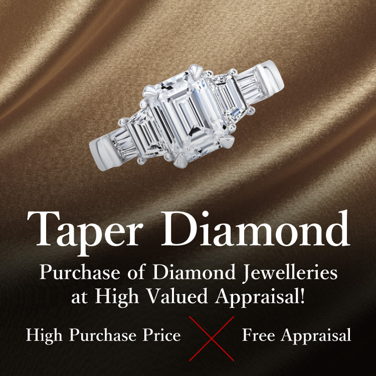 Jewel Cafe offers easy and speedy purchase at the store! No charge for evaluation and consultation.