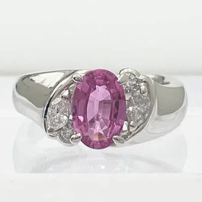 We bought Sapphire ring 1.30ct PT900