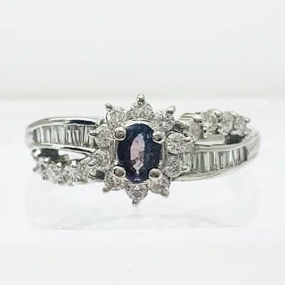 We bought Alexandrite Ring 0.18ct Pt900
