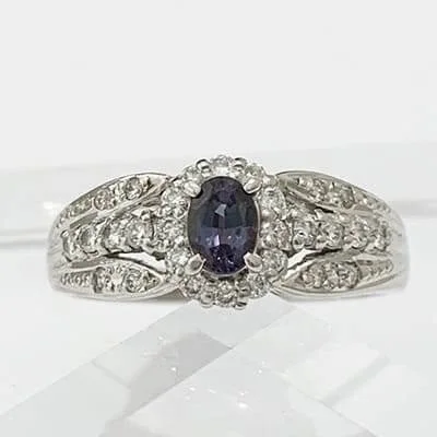 We bought Alexandrite Ring 0.30ct Pt900
