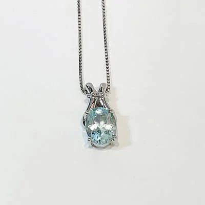 We bought Aquamarine Necklace 1.64ct Pt900