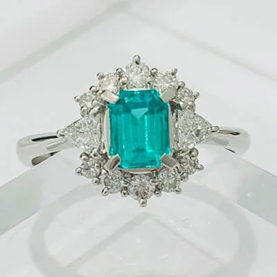 We bought Emerald Ring 0.68ct Pt900