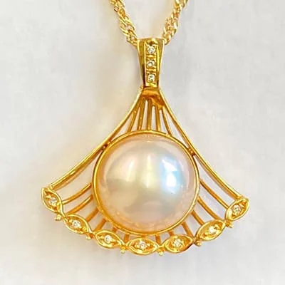 We bought Pearl Necklace K18YG