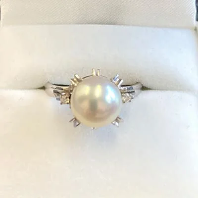 We bought Pearl Ring Pt900