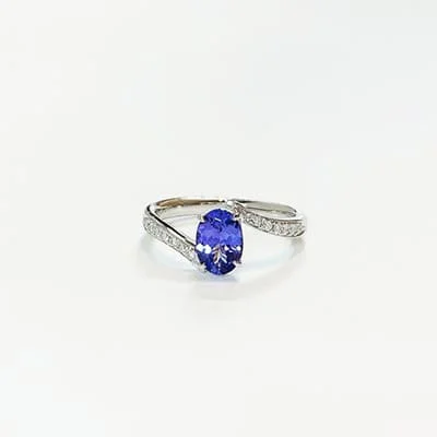 We bought Tanzanite Ring 0.84ct Pt900