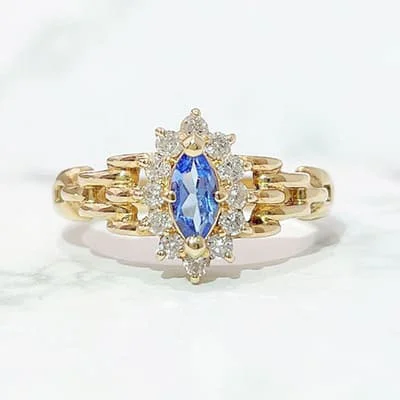 We bought Tanzanite Ring 0.20ct K18YG
