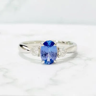 We bought Tanzanite Ring 0.61ct Pt900