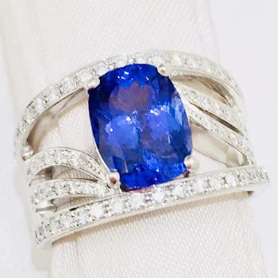 We bought Tanzanite Ring 1.21ct Pt900