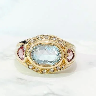 We bought Topaz Ring 2.20ct K18YG