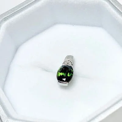 We bought Green Tourmaline Pendant 1.86ct Pt900